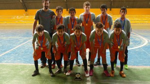 O Colégio Estadual Heráclito é campeão - Futsal Masculino Categoria B