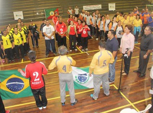 Campeonato Sul Brasileiro de Goalball começa oficialmente em Colombo