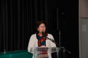 Durante seu discurso a prefeita Beti Pavin enfatizou a importância da realização da Conferência