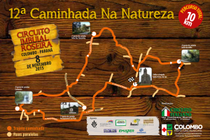 A 12ª Caminhada Internacional na Natureza acontecerá no dia 08 de novembro, a partir das 8h30