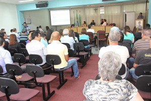 No auditório da Câmara de Vereadores CGU apresenta relatório sobre alguns programas desenvolvidos no município