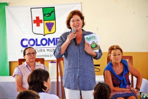 Durante o lançamento oficial da nova campanha, a Prefeita de Colombo Beti Pavin fez questão de frisar a importância da participação das crianças no combate ao mosquito.