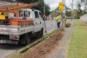 Novos postes serão implantados ao longo de 4 km, do bairro Roça Grande até o bairro São Gabriel