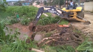 No mês de março fortes chuvas atingiram o município de Colombo