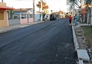 Rua Joaquim Ribeiro de Lima, extensão  de 234,16 metros.