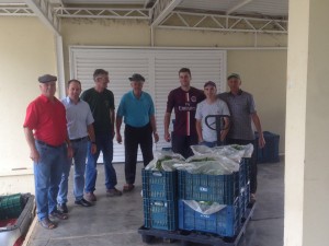 A Prefeitura compra os alimentos produzidos pelos agricultores familiares e repassa às entidades socioassistenciais atendidas pelo município.