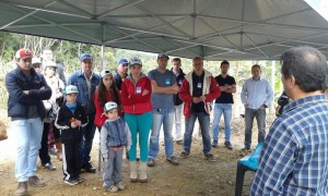 O evento reuniu mais de 20 produtores do município para uma visita técnica com o tema “Um Dia de Campo sobre Cultivo de Morango”.