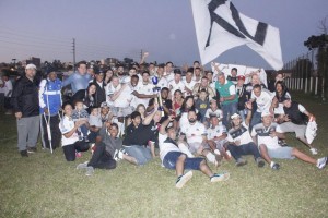 A equipe do XV de Novembro sagrou-se campeã após empatar com o União Guaraituba por 3 a 3.