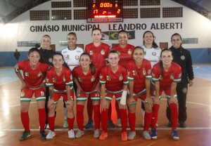 No futsal, as meninas de Colombo venceram o Barec/Londrina por 17 a 02