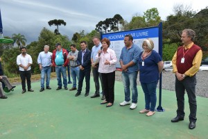 Prefeita Beti Pavin entrega três novas academias ao ar livre no São Gabriel, Jardim Monza e Cesar Augusto