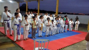 Torneio de Karatê reuniu diversos atletas no Colégio Elvira Nodari Alberti, no Jardim Arapongas