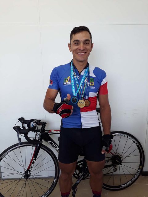 O ciclista colombense obteve a oitava colocação no circuito e garantiu vaga no mundial de ciclismo que ocontece em setembro, na Polônia.